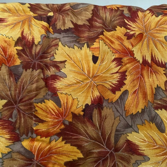 Autumn Orange Leaves Throw Pillow 15x 8 Inch Decorative Pillows - set of 2 - Picture 5 of 5